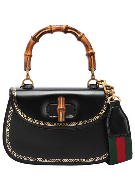 gucci bimbo|gucci black leather handbags.